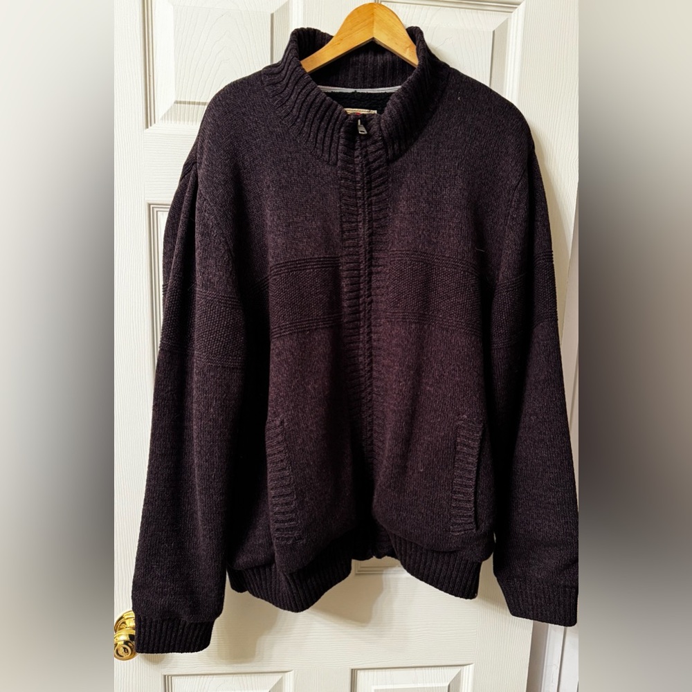 Boston Traders Men's Zip-Up Sweater/Jacket